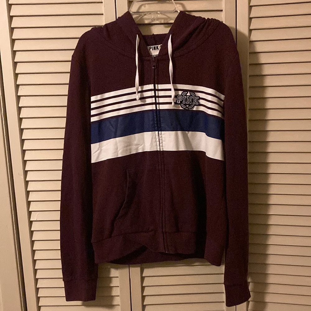 BURGUNDY STRIPED VS PINK HOODIE!